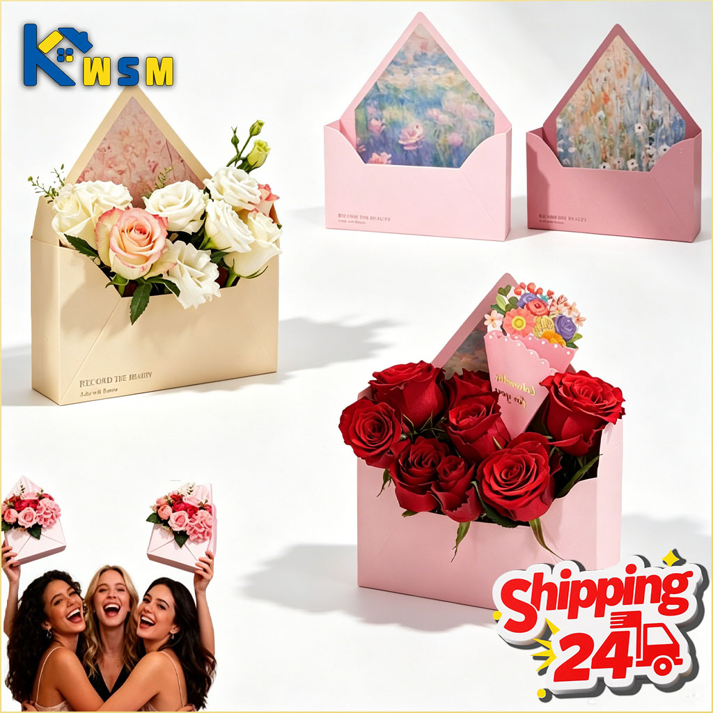 The Florist Supply Shop - 5-20PCS Valentijn Envelop Bloembak voor Boeketverpakkingen