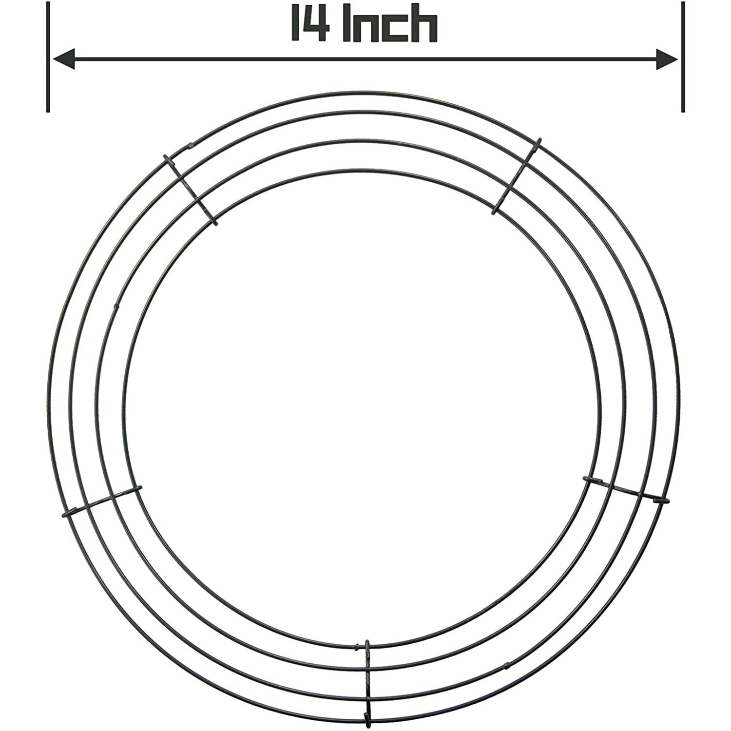 A25F-14 Inch Draadkransframe M - Wreath Form Wire recensie en prijs
