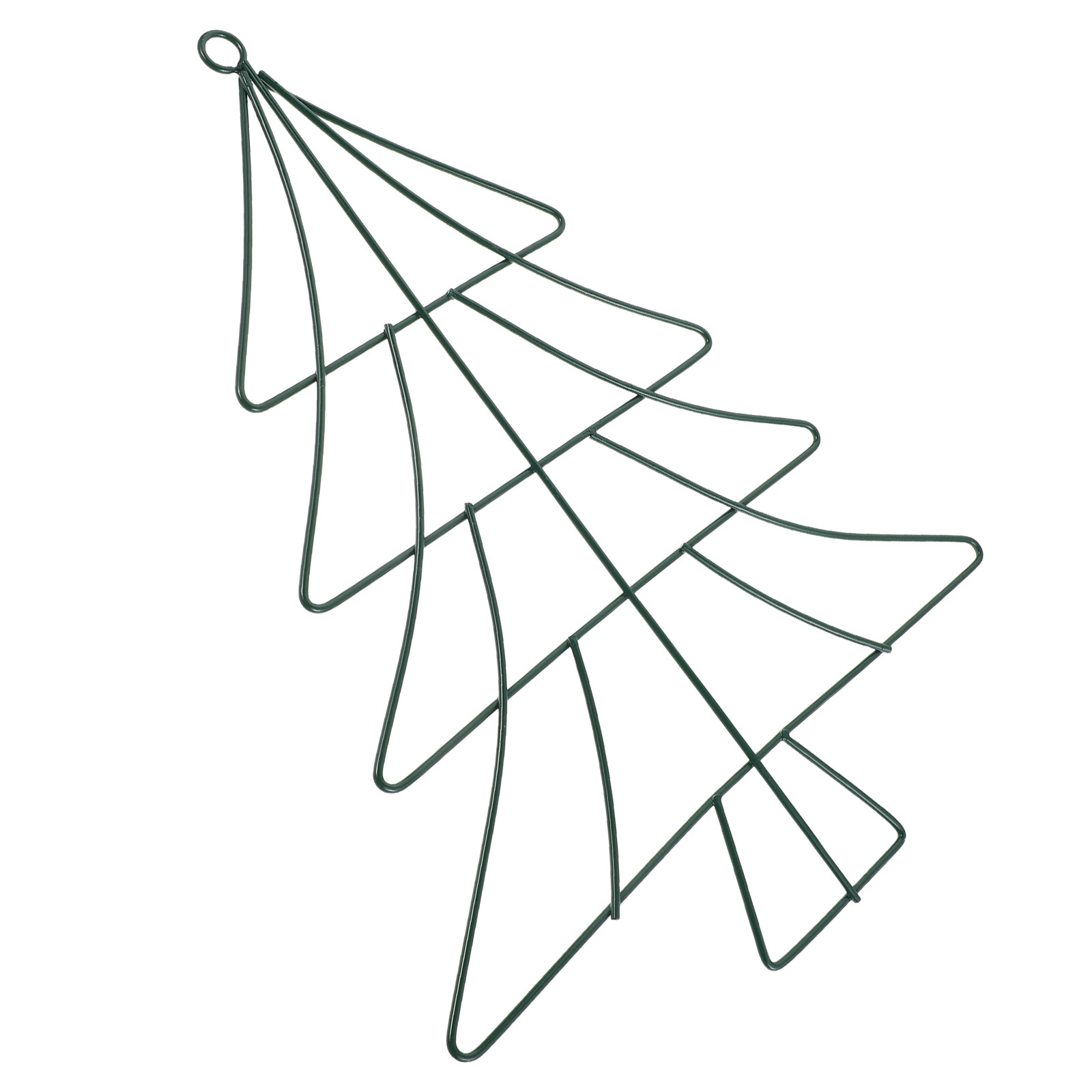 DIY Kerstboomkransframe van ij - Wreath Form Wire recensie en prijs