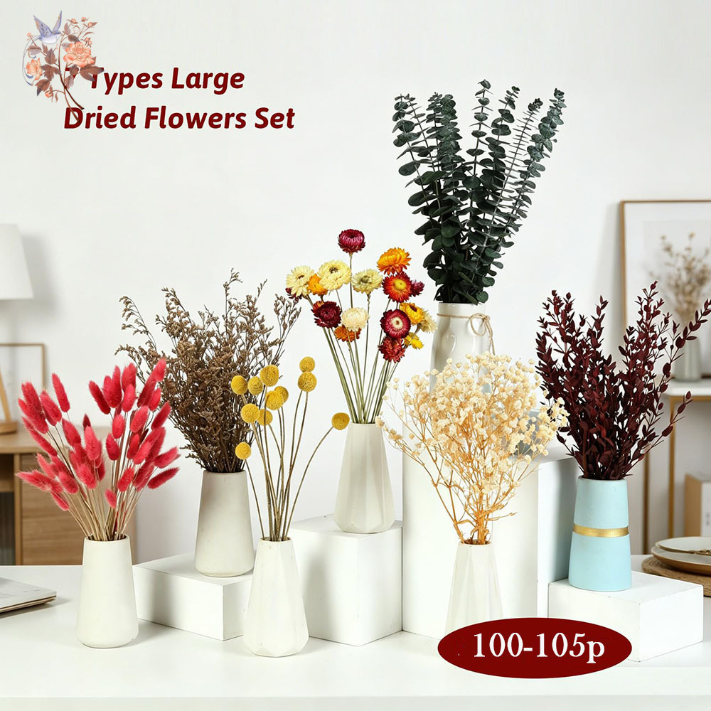 Gedroogde bloemen, grootverpak - The Florist Supply recensie en prijs