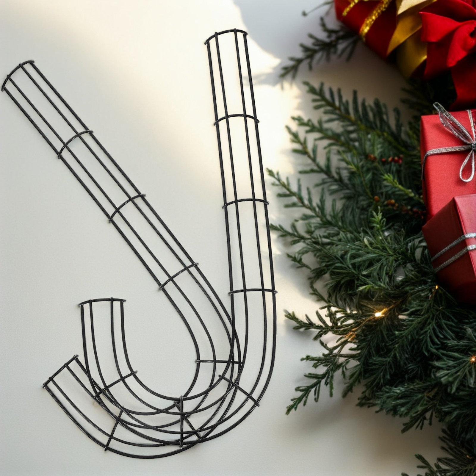2 stuks Kerst J-vormige kransv - Wreath Form Wire recensie en prijs