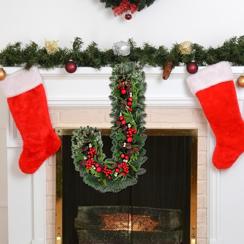 1/2/4 stuks Kerst J-vormige me - Wreath Form Wire recensie en prijs