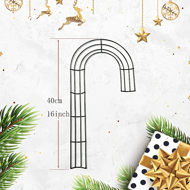 1/2/4 stuks Kerst J-vormige me - Wreath Form Wire recensie en prijs