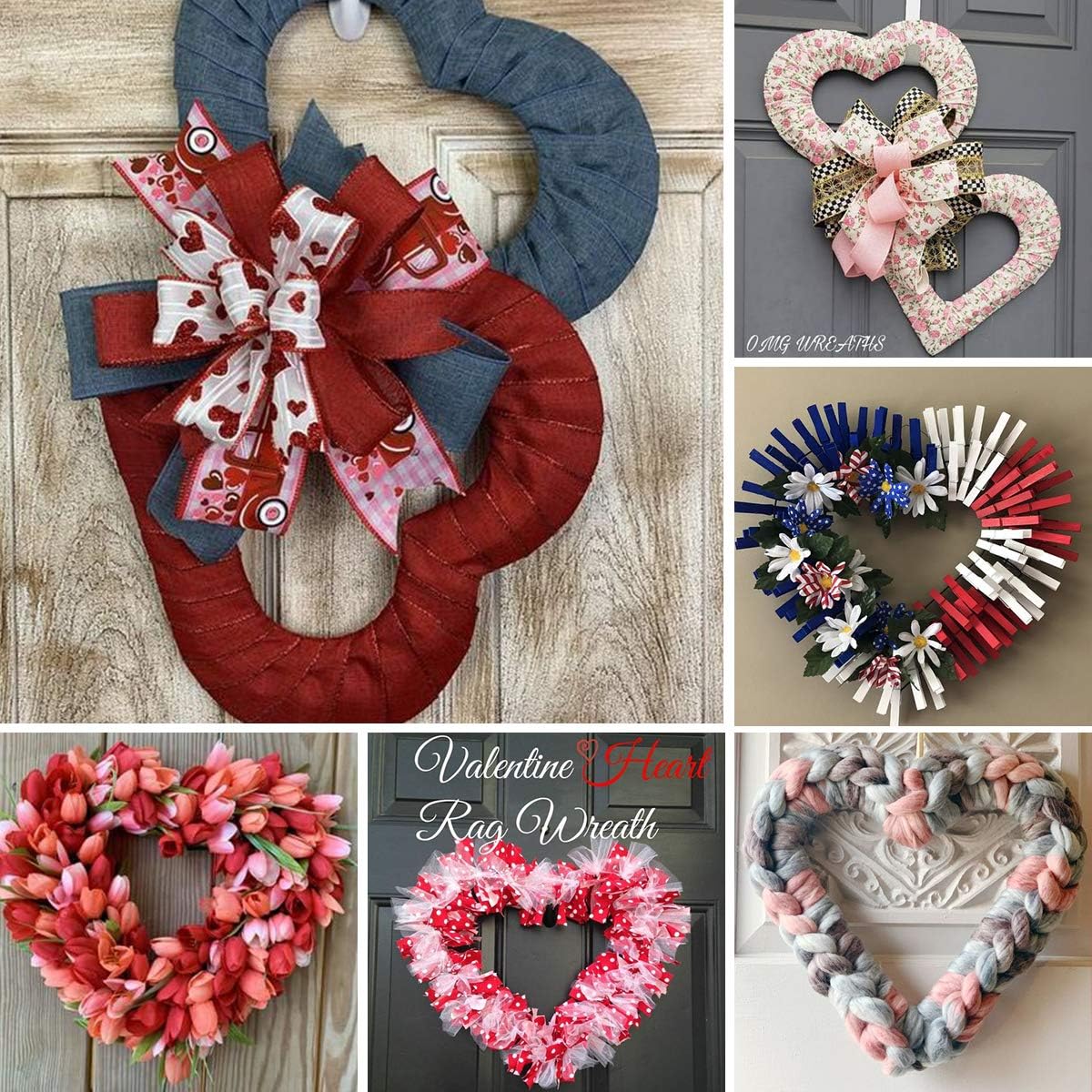3 Pack Premium Metalen Hart Vo - Wreath Form Wire recensie en prijs