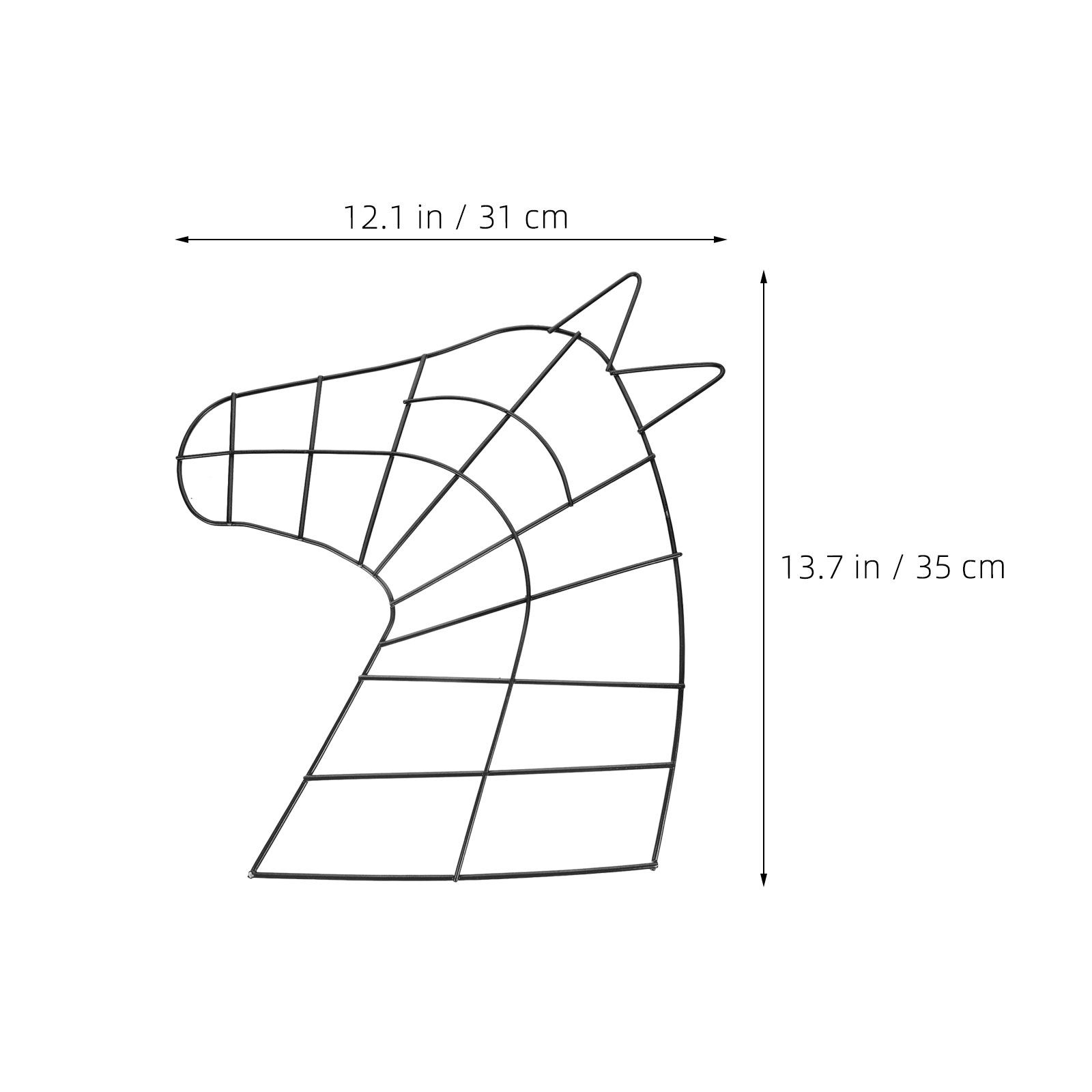 2 stuks Valentijnsdag paardenh - Wreath Form Wire recensie en prijs