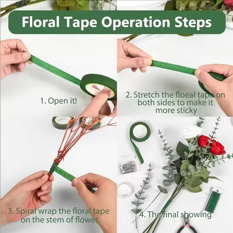 30 Yard 12MM Bloemstengeltape  - The Florist Supply recensie en prijs