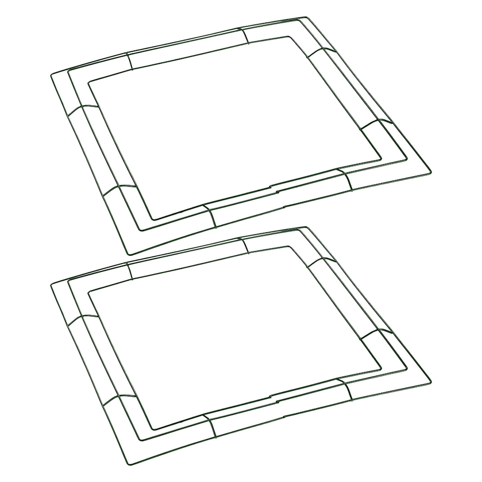 Vierkante kransframe, bloemend - Wreath Form Wire recensie en prijs