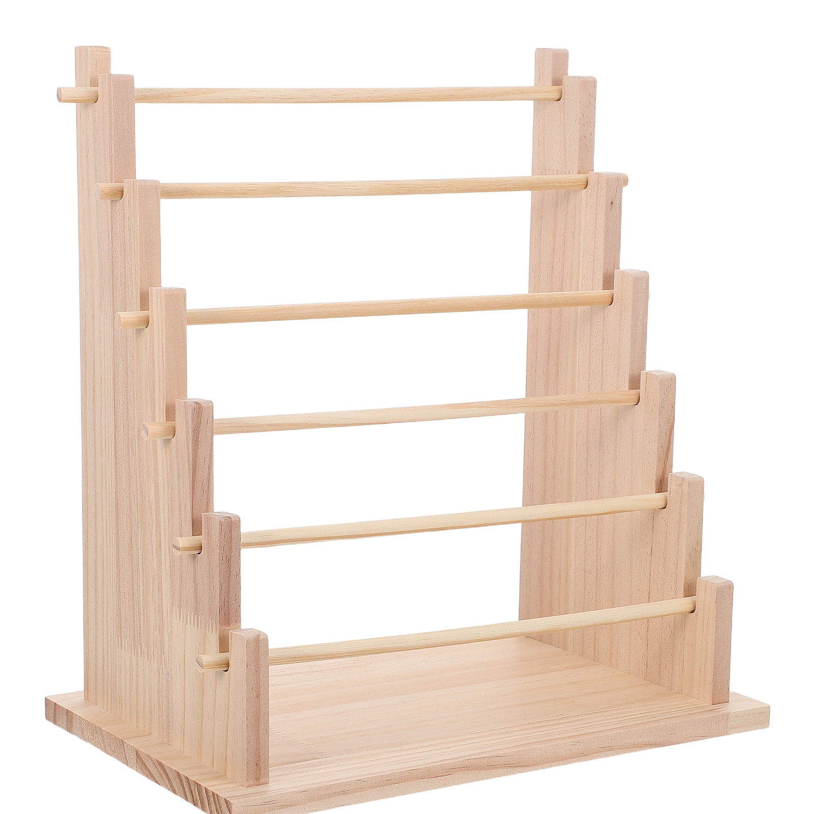 6-laags houten lintenopbergrek - The Florist Supply Shop recensie en prijs
