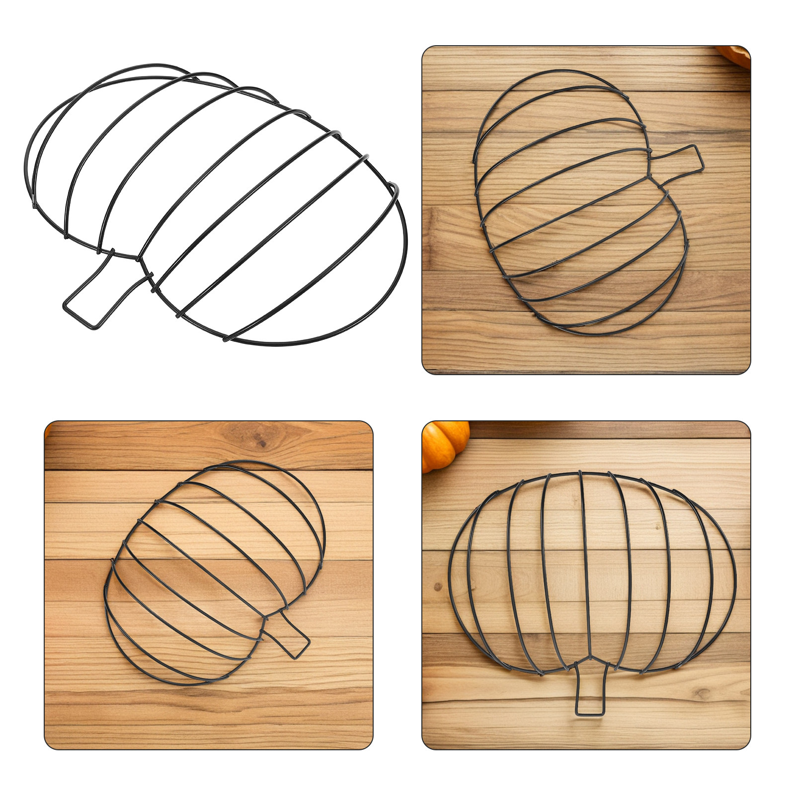3 stuks boerderijstijl pompoen - Wreath Form Wire recensie en prijs