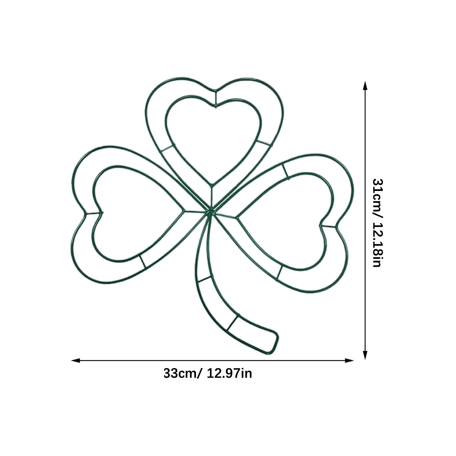 St. Patrick's Day ornamenten,  - Wreath Form Wire recensie en prijs